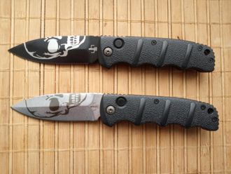 Нож складной Boker Plus Kalashnikov AKS 74 Automatik skull