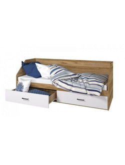 Кровать с ящиками  "Лайт" Горизонт