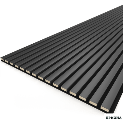 Панель Стеновая Акустическая  Trend De Luxe Black Lead 2780х600х21
