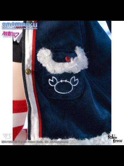 Одежда для куклы Мику Хацунэ (Cloth Dollfie Dream Hatsune Miku Snow 2022 Grand Voyage)