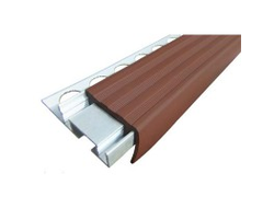 Противоскользящая накладка на ступень с закладным элементом 32х20х2400 мм.БЕЖЕВЫЙ [53000]