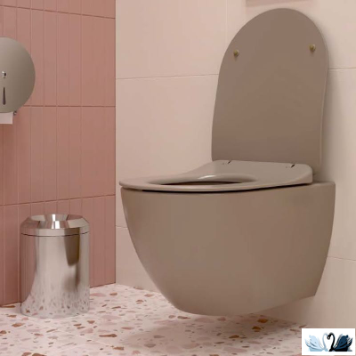 Унитаз Creavit Free FE320-11CM00E-0000 Cappucino подвесной, бежевый