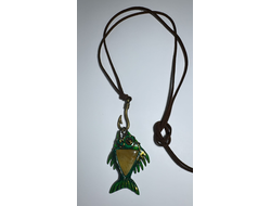 Подвеска с янтарем