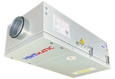 VMPU-E-300-2.3/1-1 УСТАНОВКА ПРИТОЧНАЯ КОМПАКТНАЯ 300м3/ч 2.3 кВт 1 фаза 230В