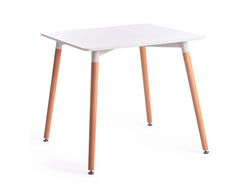 Стол JOHN (mod. T1001) белый/натуральный