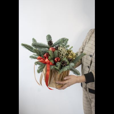 Новогодняя композиция № 1102