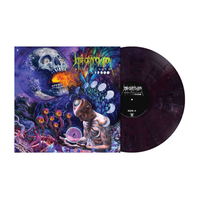 Job For A Cowboy - Moon Healer LP Dark Purple Marbled