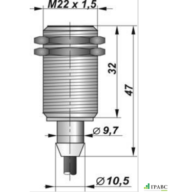 Индуктивный взрывозащищенный датчик SNI 22-7-D резьба М22х1,5