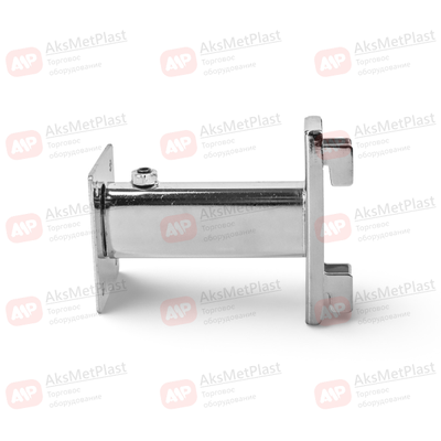 KM10 Дистанционное крепление хромированное к стене колонны регулируемое длина 70—115 мм