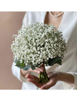 Букет невесты  из гипсофилы