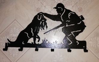 вешалка охотник