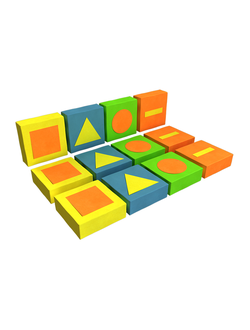 Развивающий мягкий модуль «Обучающие фигуры»