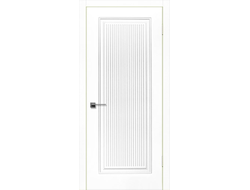 Двери Межкомнатная - "LEO-1" Белая Эмаль