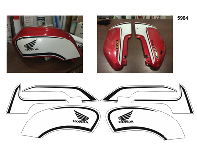 Наклейки для Honda CB 750 #5984