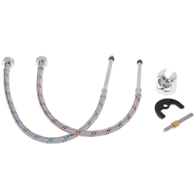 Смеситель для раковины однорычажный, с гигиеническим душем, Латунь, Хром, Accoona A9203