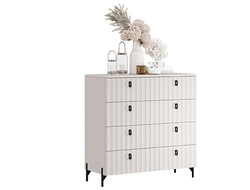 Спальня ТИФФАНИ - Комод Кашемир/Кашемир матовый