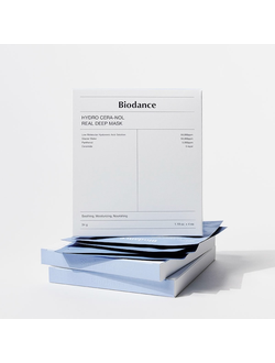 Ночная Увлажняющая Гидрогелевая Маска BIODANCE Hydro Cera-Nol Real Deep Mask Sheet (1шт)