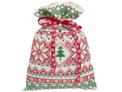 Новогодние подарки в мешках