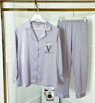 Pyjama victoria secret satin rose outlet