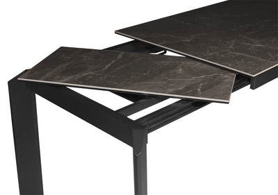 MARK черный/ керамика Toscana 140(+40)x80