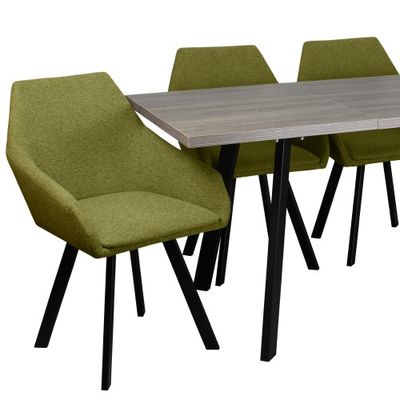 Столовая группа: «Борг», СРП-С-021 + Тук СРП-003 (лайм)