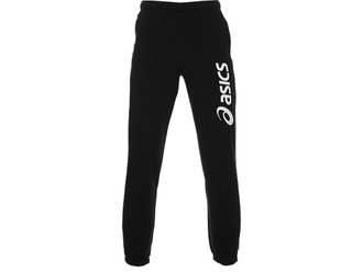 Штаны Asics BIG LOGO SWEAT PANT PERFORMANCE BLACK/BRILLIANT WHITE 2031A977-005 Черные фото спереди