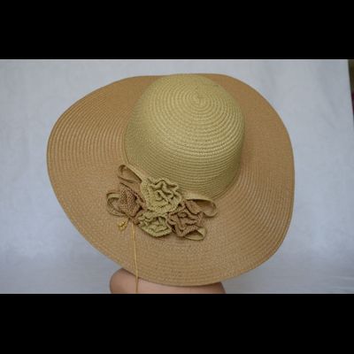 Stefania Maiaroli шляпа широкополая 1638 бежевая