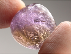 Аметрин, галтовка, Боливия (21*18*17 мм, 9,2 г) №38338