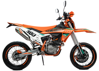 Мотоцикл Кросс Motoland SMX300 S4 (175FMM) (мотард) ПТС