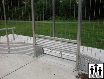 Ринг для панны высокий из нерж. стали