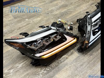 Фары Lexus LX 570 2012-2015 LED 3 линзы