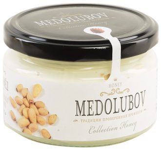 Крем-мёд Медолюбов c кедровым орехом 250мл