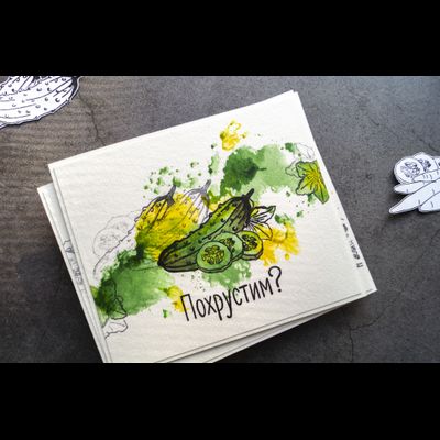 ФП штамп "Огурчики"