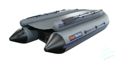Лодка ПВХ Prof Marine PM350Air FB, моторно-гребная, килевая
