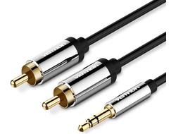 Кабель Аудио Premium R-26 TRS3.5mm/M to 2RCA /M 3000mm (25pcs)