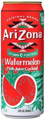Газированный напиток Arizona со вкусом Арбуза 680мл (24)