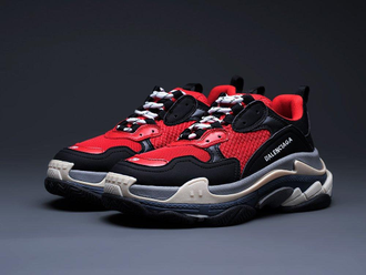 Balenciaga Triple-S (БАЛЕНСИАГА) Красные (36-40)