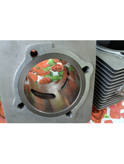 Керамическое покрытие цилиндров и сульфидо-молибденовое покрытие поршней на "Буран"