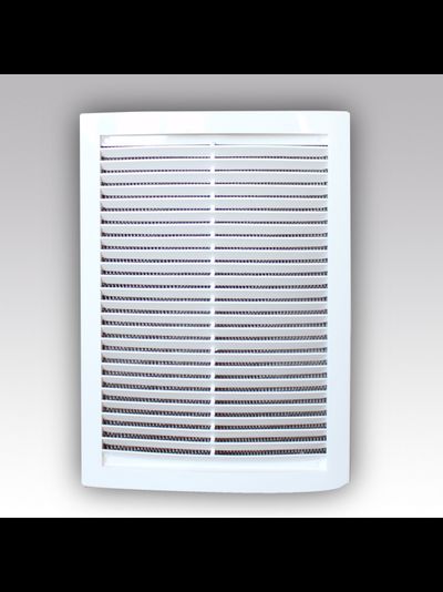 Решетка вентиляционная 150х150 175х175 175х240 200х200 300х300 ж/нак разъемная с москитной сеткой ФЛЕКС