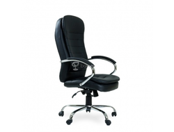 Кресло Barneo K-9950 черная матовая кожа, газлифт 3кл купить в Симферополе