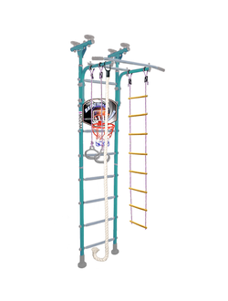 Шведская стенка Midzumi Niji Basketball Shield ментоловый сорбет