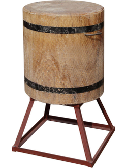 Колода разрубочная 600-690 мм сварная подставка дуб усиленный