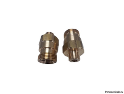 Адаптер EASY LOCK 22 ш. 1/4 ш., материал (латунь)