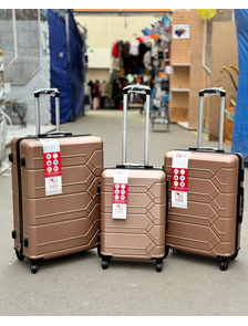 Чемодан большой Neyron ABS L пудровый