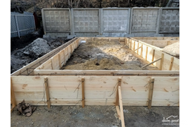 Строительство фундамента