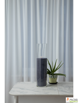 Насыпная свеча "Цилиндр 60 см", чёрная "Графит"