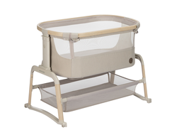 Приставная кровать Maxi-Cosi Iora Air Classic Beige ECO / классик бежевый