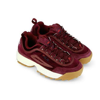 Fila Disruptor 2 Velvet Edition бордовые бархат (36-41)