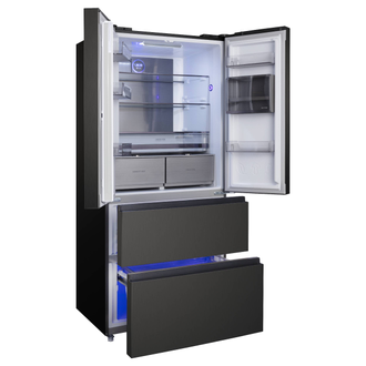 Четырехдверный холодильник Korting KNFF 82535 XN