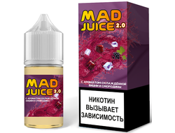 MAD JUICE 2.0. SALT (STRONG) 30ml - ОХЛАЖДЕННАЯ ВИШНЕВАЯ СМОРОДИНА